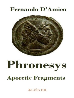 cover image of Phronesys--Aporetic Fragments